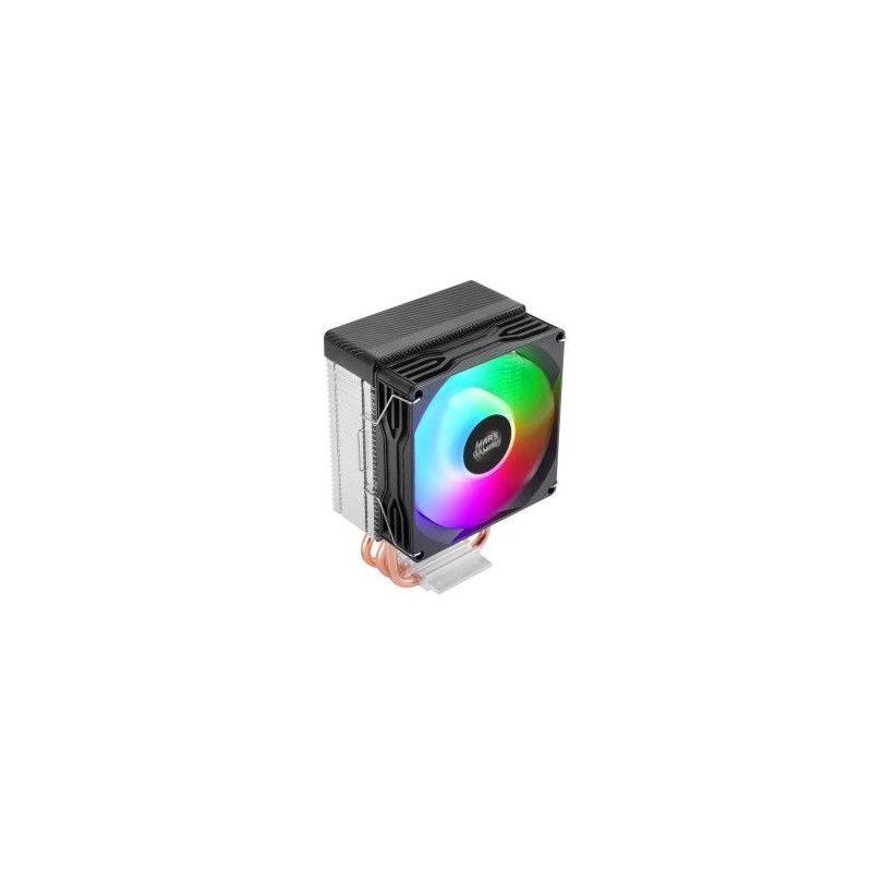 Ventilador disipador cpu mars gaming mcpux2 frgb 90mm negro