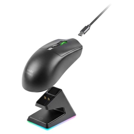 Raton inalambrico mars gaming mmw - elite negro