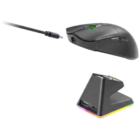 Raton inalambrico mars gaming mmw - elite negro