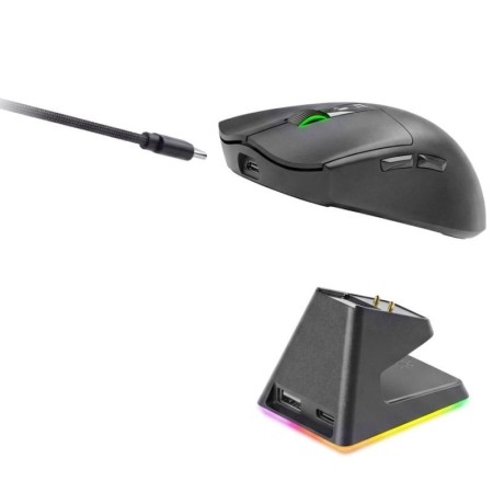 Raton inalambrico mars gaming mmw - elite negro