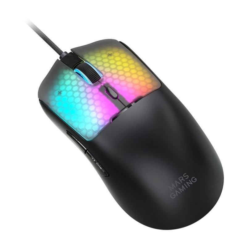 Raton mars gaming mm - viper rgb negro
