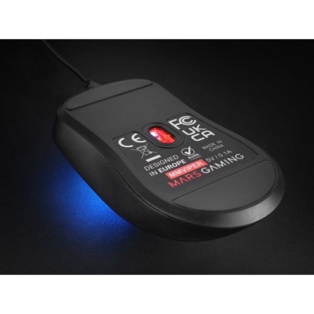 Raton mars gaming mm - viper rgb negro