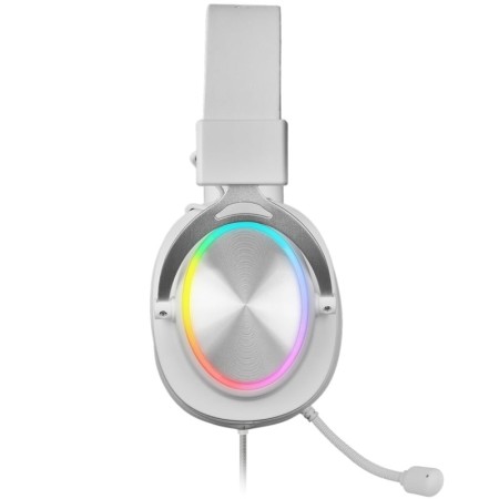 Auriculares Gaming Inalámbricos con Micrófono Mars Gaming MH-FORGE/ Jack 3.5/ Bluetooth/ Blancos