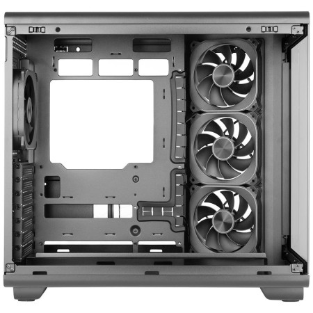 Caja ordenador mars gaming mc - revpro atx argb lcd 4.3 pulgadas cristal templado negra