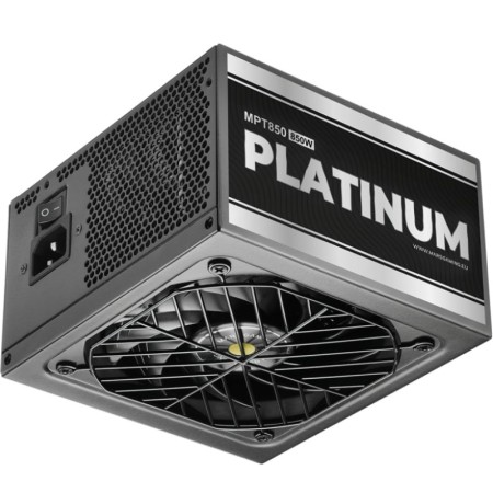 Fuente de Alimentación Mars Gaming MPT850/ 850W/ Ventilador 14cm/ ATX 3.1/ PCIe 5.1/ 80 Plus Platinum/ Negra