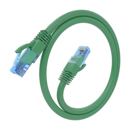 Aisens Cable RJ45 CAT.6 UTP AWG26 CCA Verde 0.5m