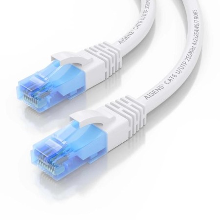 Aisens Cable RJ45 CAT.6 UTP AWG26 CCA Blanco 1M