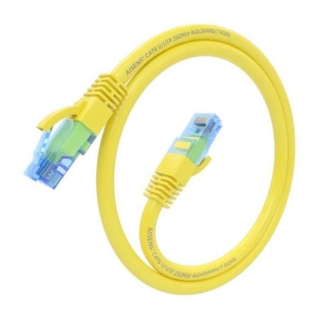 Aisens Cable RJ45 CAT.6 UTP AWG26 CCA Amari 0.5m