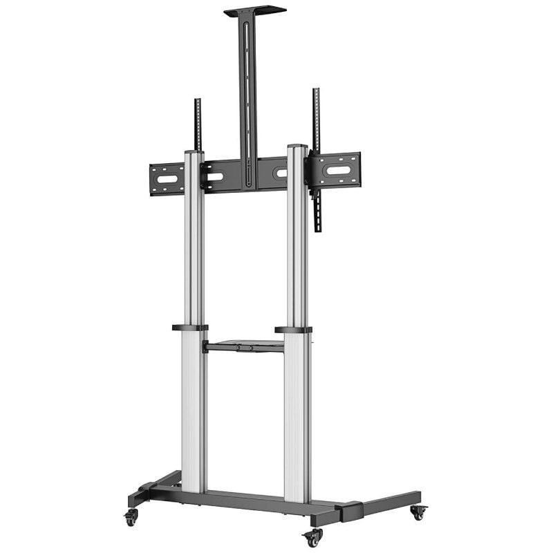 Soporte de Suelo con Ruedas Aisens FT100TE-259 para TV de 60-100″/ hasta 100kg