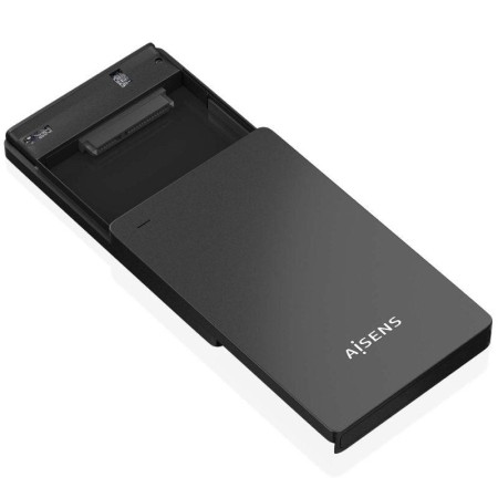 Caja Externa para Disco Duro de 2.5″ Aisens ASE-2542B/ USB 3.1/ Sin tornillos