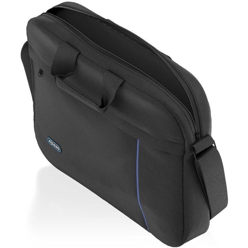 Maletín Aisens ASBG-BC020-BK para Portátiles hasta 15.6″/ Negro