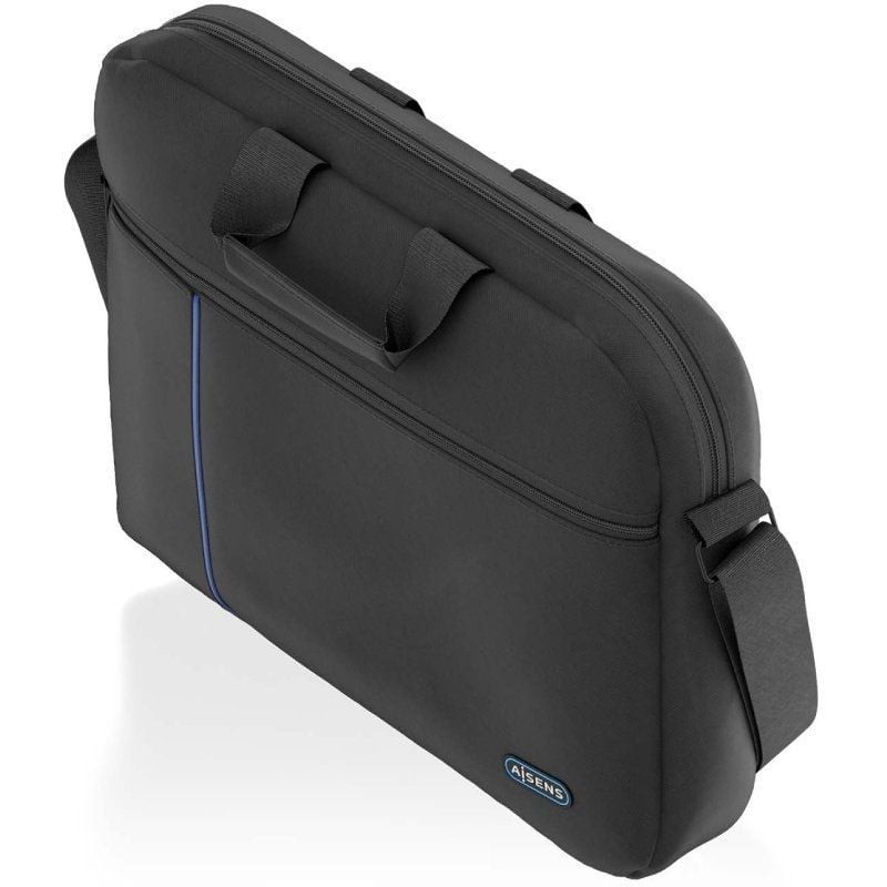 Maletín Aisens ASBG-BC021-BK para Portátiles hasta 15.6″/ Negro