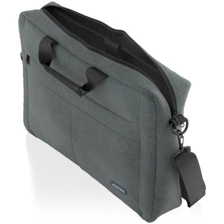 Maletín Aisens ASBG-BC025-GR para Portátiles hasta 15.6″/ Gris