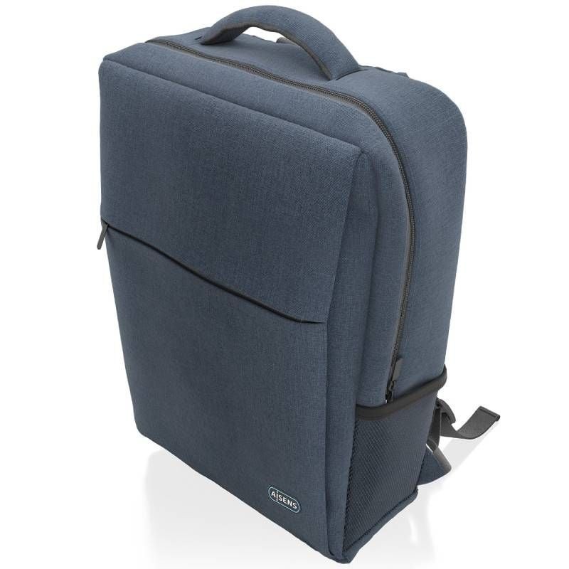 Mochila Aisens ASBG-BP082-BL para Portátiles hasta 17″/ Azul