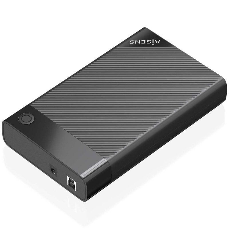 Caja Externa para Disco Duro de 3.5″ Aisens ASE-3529B/ USB 3.1/ Sin tornillos