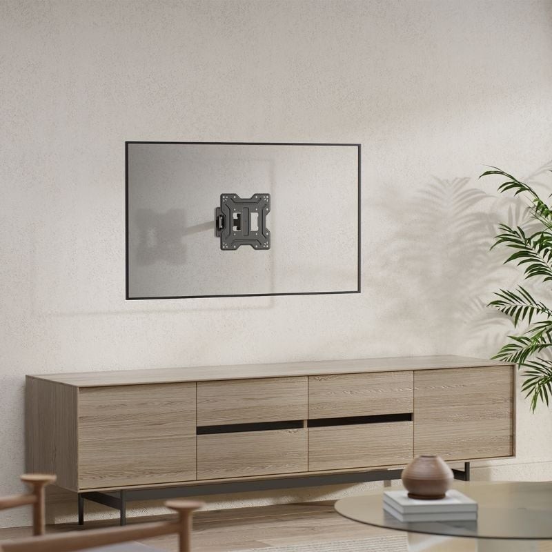 Soporte de Pared Inclinable/ Giratorio Aisens WT43TSE-411 para TV de 23-43″/ hasta 30kg