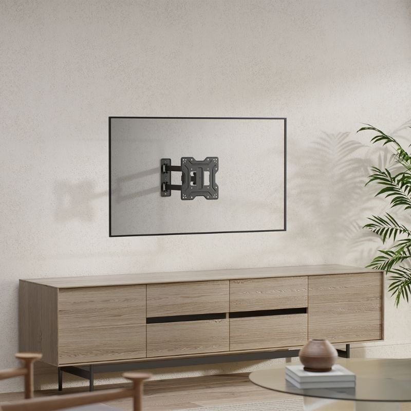 Soporte de Pared Inclinable/ Giratorio Aisens WT43TSE-413 para TV de 23-43″/ hasta 30kg