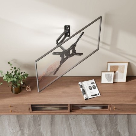 Soporte de Pared Inclinable/ Giratorio Aisens WT65TSE-417 para TV de 23-65″/ hasta 30kg