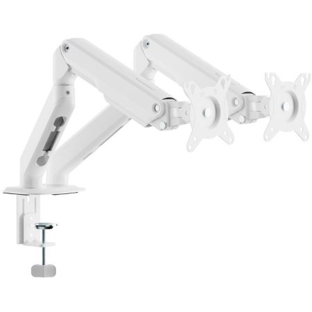 Soporte de Mesa con Contrapeso para 2 Monitores Aisens DT32TSR-439/ Giratorio/ Inclinable/ hasta 9kg