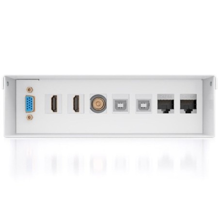 Caja de Conexiones Aisens A127-1031/ VGA - 2x HDMI - Jack 3.5 - 2x USB-B - 2x RJ45
