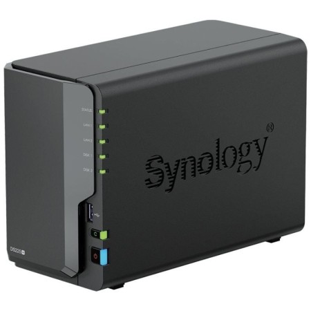 NAS Synology Diskstation DS225+/ 2 Bahías 3.5″- 2.5″/ 6GB DDR4/ 8TB/ Formato Torre