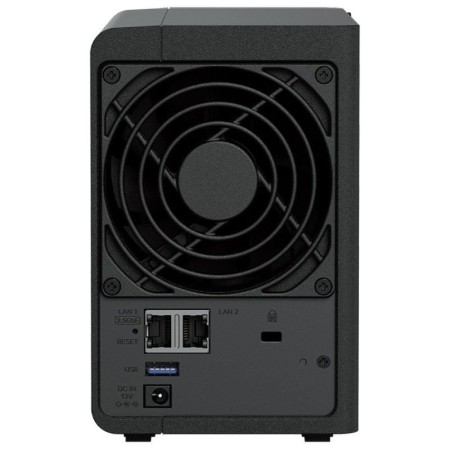 NAS Synology Diskstation DS225+/ 2 Bahías 3.5″- 2.5″/ 6GB DDR4/ 8TB/ Formato Torre