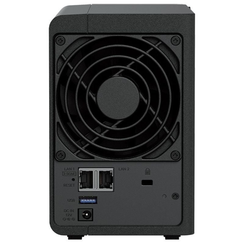 NAS Synology Diskstation DS225+/ 2 Bahías 3.5″- 2.5″/ 6GB DDR4/ 8TB/ Formato Torre