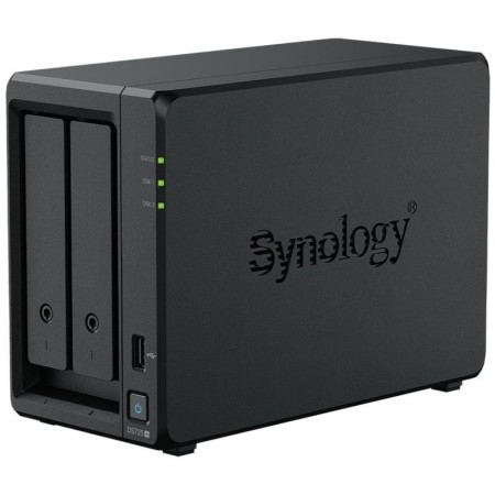 NAS Synology Diskstation DS725+/ 2 Bahías 3.5″- 2.5″/ 8GB DDR4/ 8TB/ Formato Torre