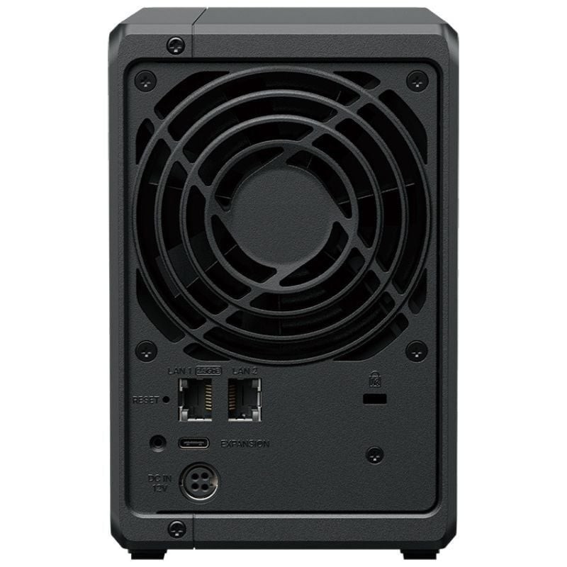 NAS Synology Diskstation DS725+/ 2 Bahías 3.5″- 2.5″/ 8GB DDR4/ 8TB/ Formato Torre