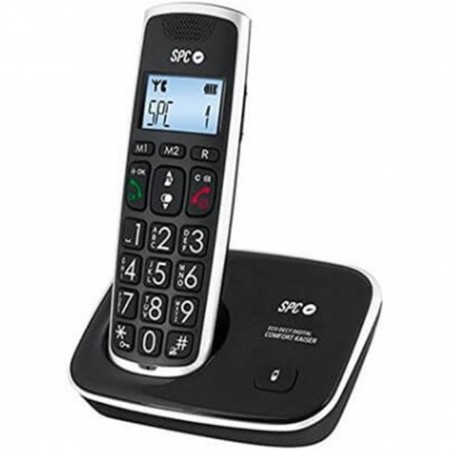 Teléfono Inalámbrico SPC Telecom 7608/ Negro
