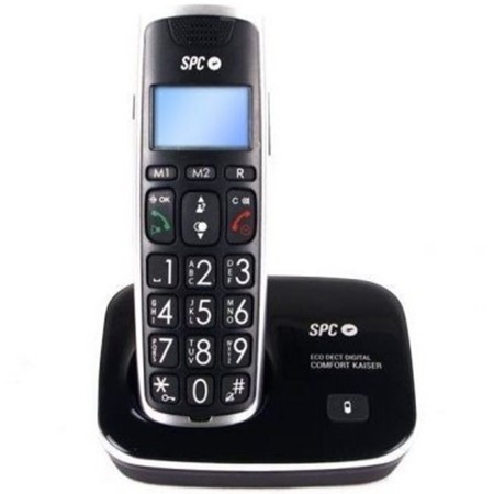 Teléfono Inalámbrico SPC Telecom 7608/ Negro