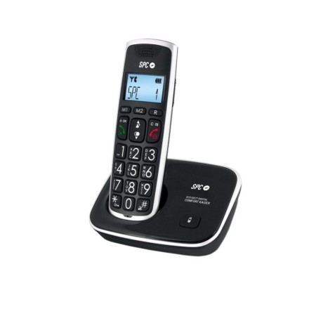 Teléfono Inalámbrico SPC Telecom 7608/ Negro