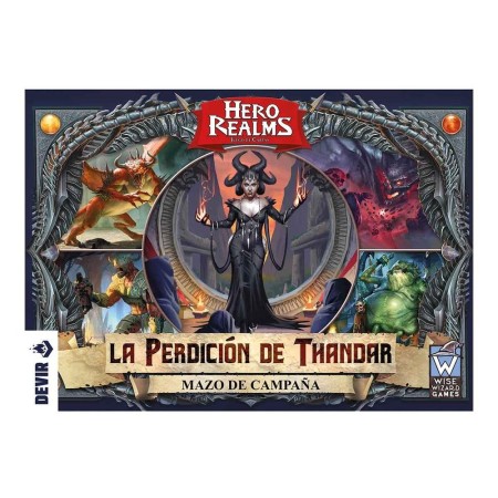Juego de mesa hero realms: la perdición de thandar