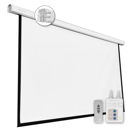 Phoenix - pantalla electrica videoproyector pared y techo 169´´ ratio 1:1 4:3 16:9 3m x 3m