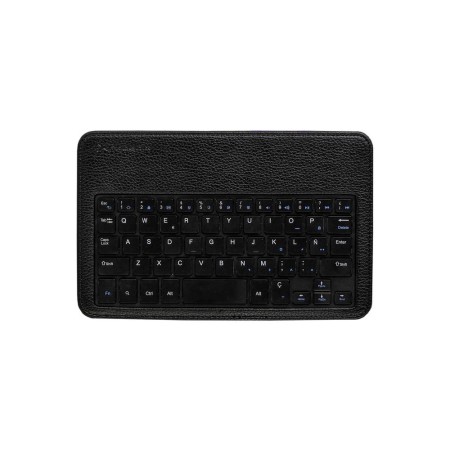 Funda universal phoenix para tablet hasta 8 pulgadas teclado con cable