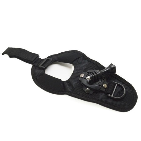 Accesorio soporte muñeca ajustable con rotacion velcro de 360 phoenix para camaras sport & gopro hero 4 - 3+ - 3 - 2 - 1 de colo
