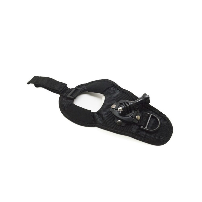 Accesorio soporte muñeca ajustable con rotacion velcro de 360 phoenix para camaras sport & gopro hero 4 - 3+ - 3 - 2 - 1 de colo