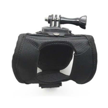 Accesorio soporte muñeca ajustable con rotacion velcro de 360 phoenix para camaras sport & gopro hero 4 - 3+ - 3 - 2 - 1 de colo