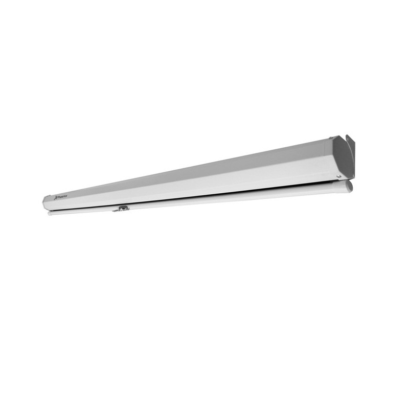 Pantalla manual videoproyector pared y techo phoenix 100´´ ratio 4:3 - 16:9 2m x 1.5m posicion ajustable - carcasa blanca - tela