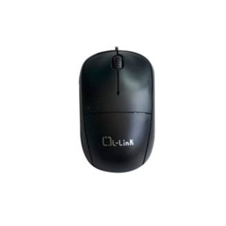 Raton optico usb l - link negro