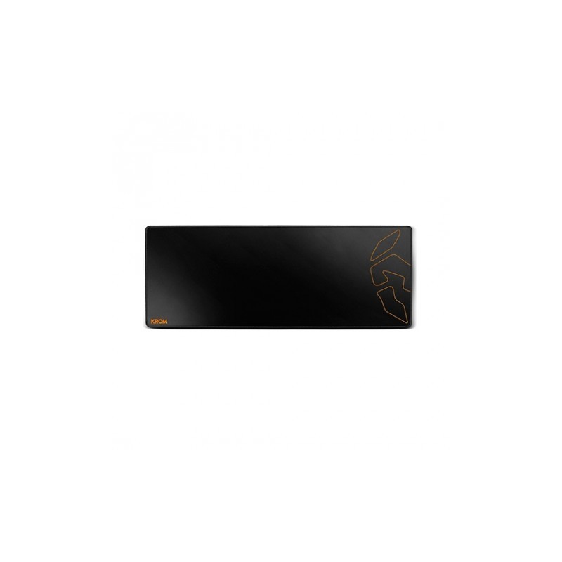 Alfombrilla krom knout xl extended gaming para mouse raton y teclado 850 x 300 x 4 mm.