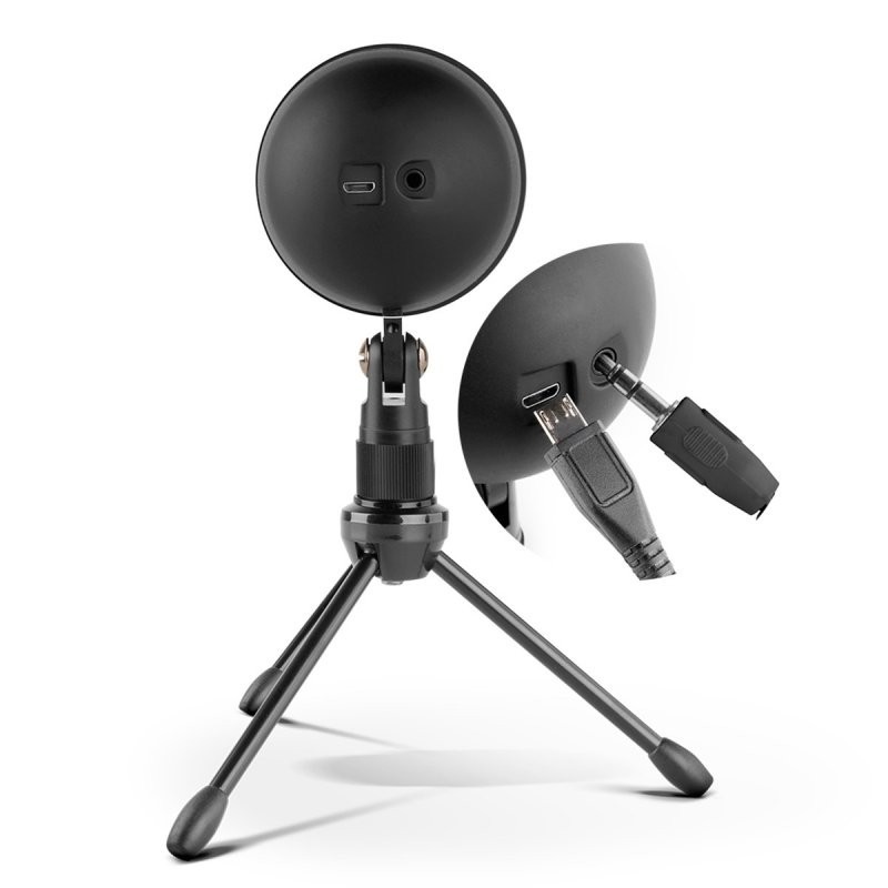 Micrófono Krom Kimu Pro/ Micro USB/ Jack 3.5