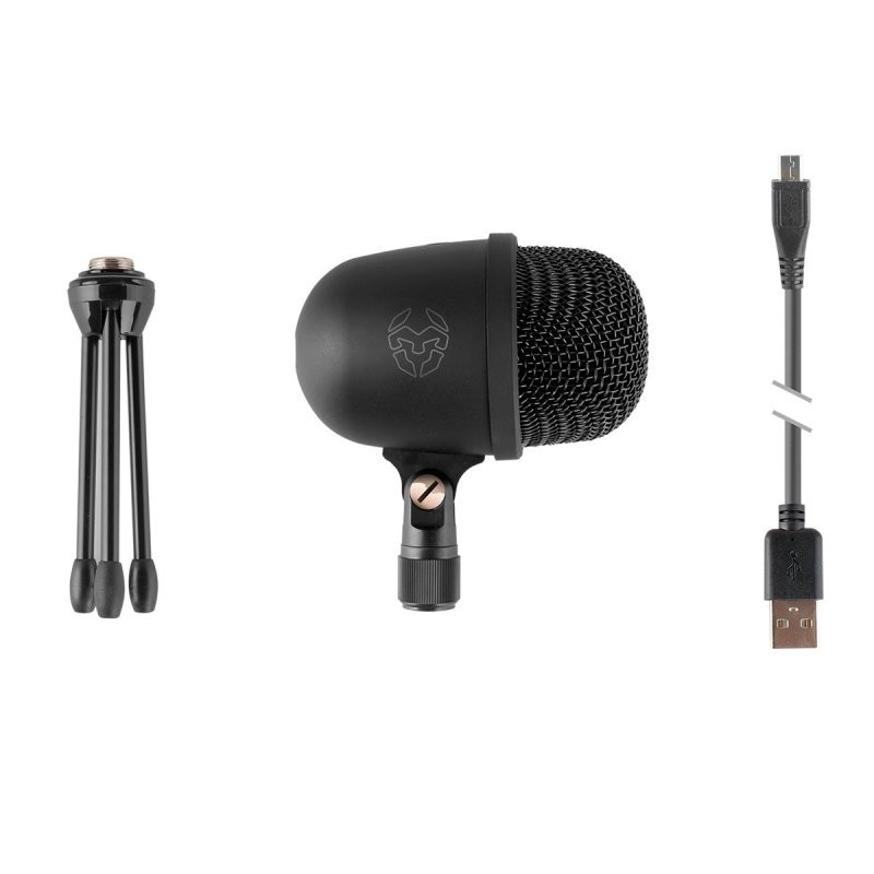 Micrófono Krom Kimu Pro/ Micro USB/ Jack 3.5