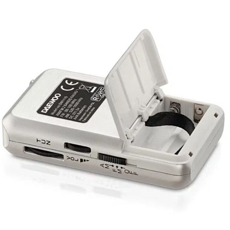 Radio Portátil Daewoo DW1115/ a Pilas/ Gris