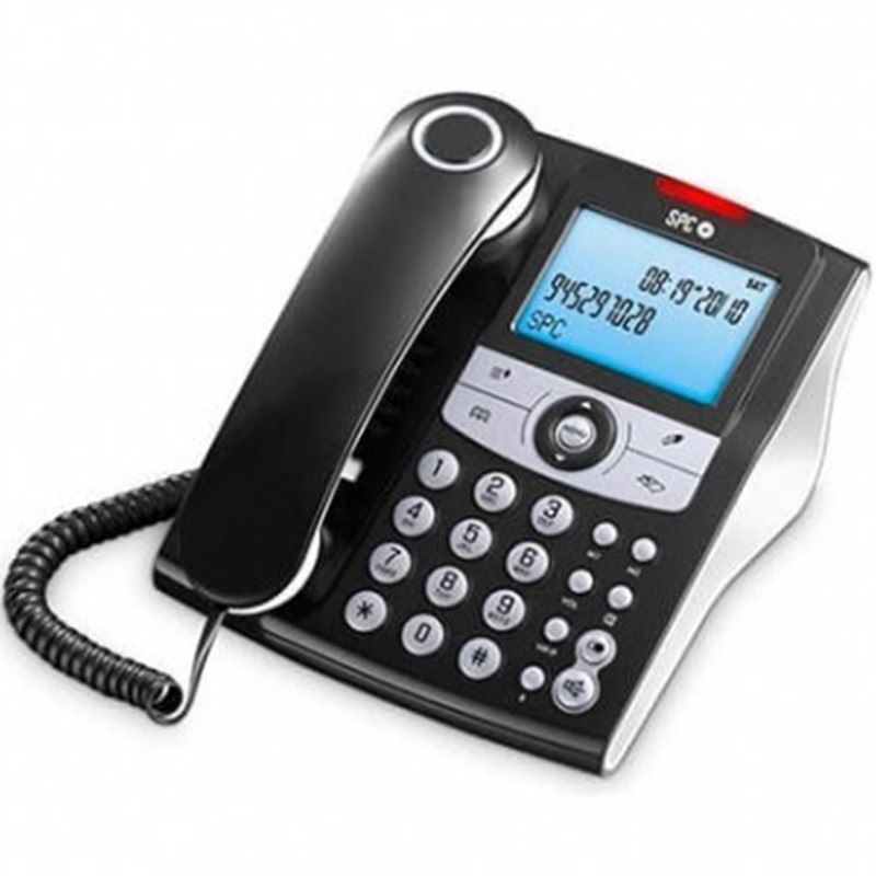 SPC 3804N Telefono ELEGANCE ID 70M ML ID LCD Negro