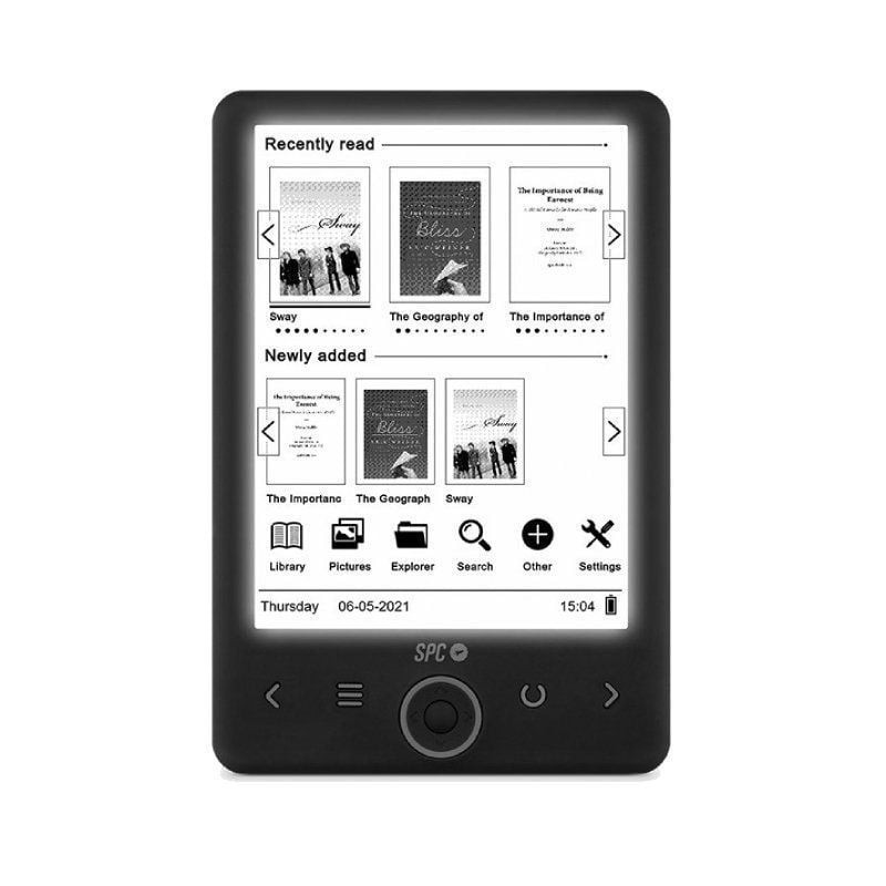 Ebook spc dickens light 2 6 pulgadas 8gb negro
