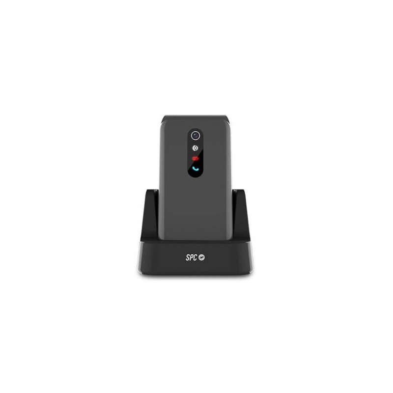 Telefono movil spc stella 2 titanium tipo tapa - dual sim - 2.4 pulgadas - radio - bluetooth - boton sos