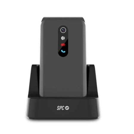 Telefono movil spc stella 2 titanium tipo tapa - dual sim - 2.4 pulgadas - radio - bluetooth - boton sos