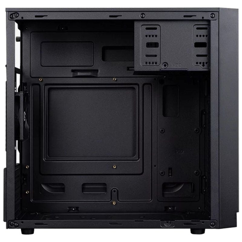Caja ordenador hiditec micro atx q5 pro negro