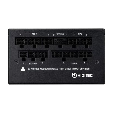 Fuente de Alimentación Hiditec GDX850 V3/ 850W/ Ventilador 14cm/ ATX 3.1/ PCIe 5.1/ 80 Plus Gold